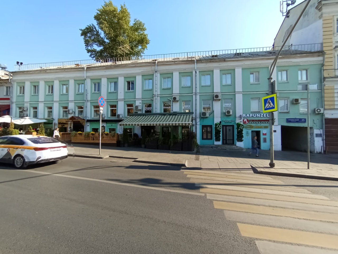 фасад дома, здание по адресу г Москва, Лубянский проезд, д 25 стр 2 
